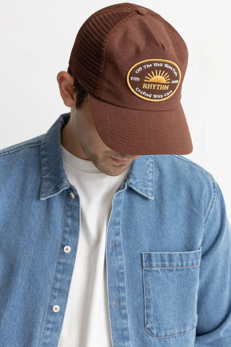 Rhythm Worn Path Trucker Cap