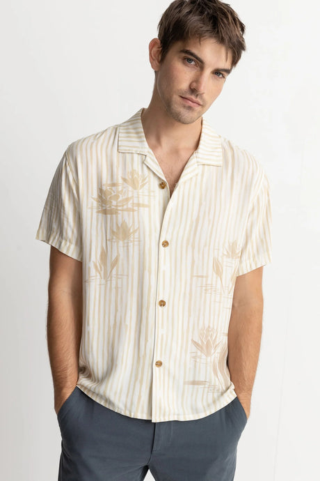 Rhythm Lily Stripe Cuban S/S Shirt