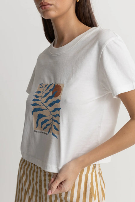 Rhythm Fern Vintage Crop Crew Tee