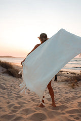 Salty Shadows Traveller Cotton Terry Towel