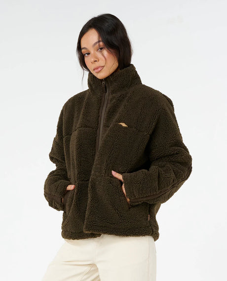 Rip Curl Womens Cala Nights Sherpa Jacket