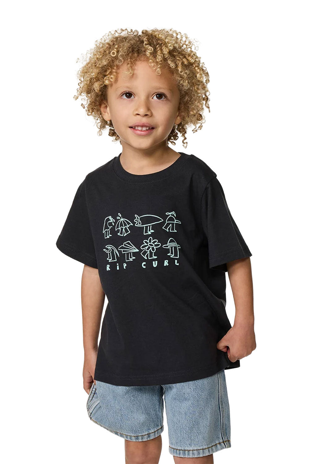 Rip Curl Kids Surf Check Lwa Tee