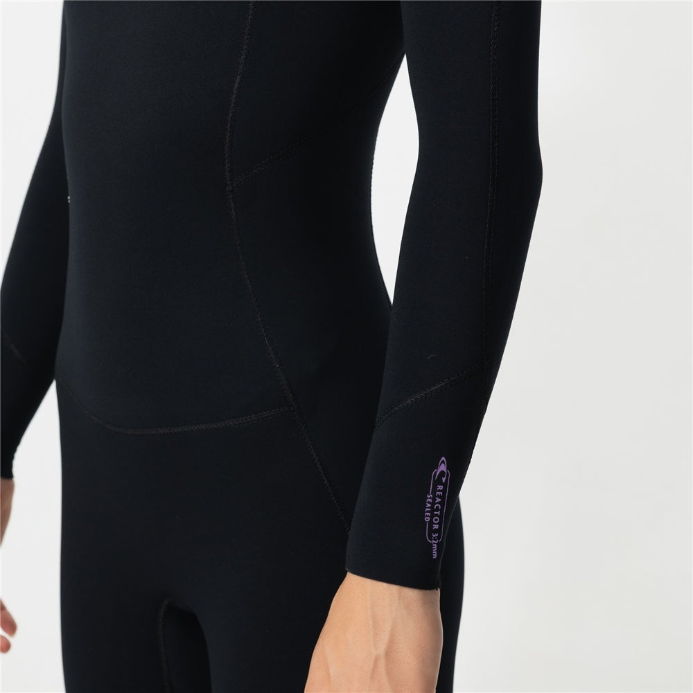 O'Neill Womens Reactor 2 GBS Chest Zip 3/2mm Steamer