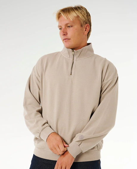 Rip Curl Mens Premium Surf Quarter Zip Crew