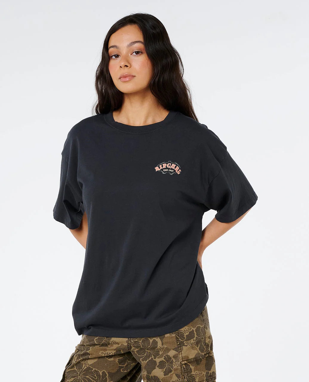 Rip Curl Womens Half Moon Bay Heritage Tee