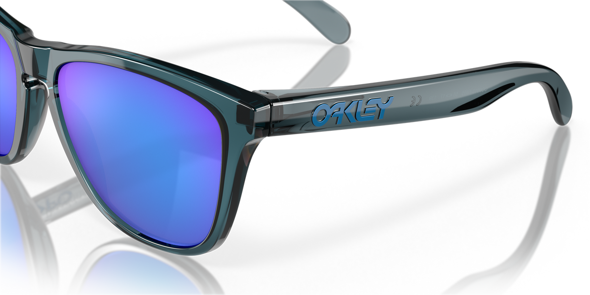 Oakley Frogskin Polarized Sunglasses - Crystal Black