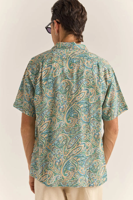 Rhythm Mens Cabo Paisley Shirt