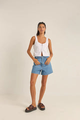Rhythm Womens Escape Denim Short