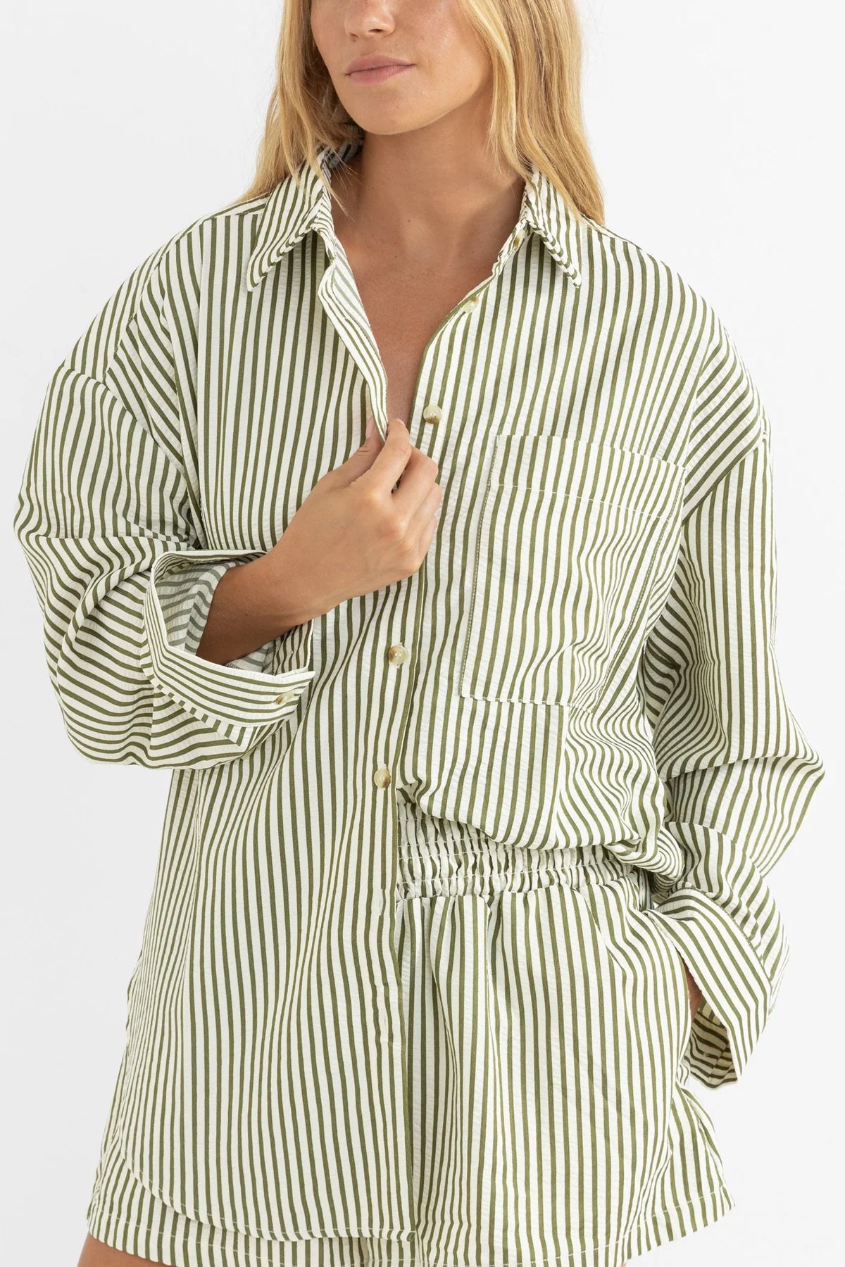 Rhythm Cove Stripe Long Sleeve Shirt
