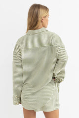 Rhythm Cove Stripe Long Sleeve Shirt