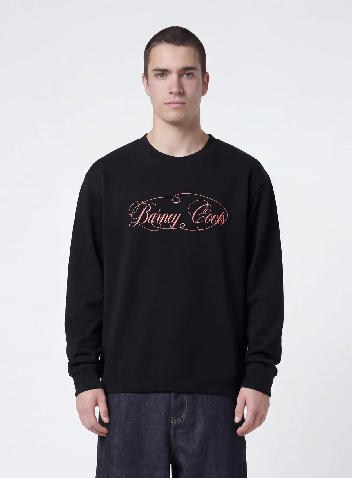 BARNEY COOLS Script L/S Tee