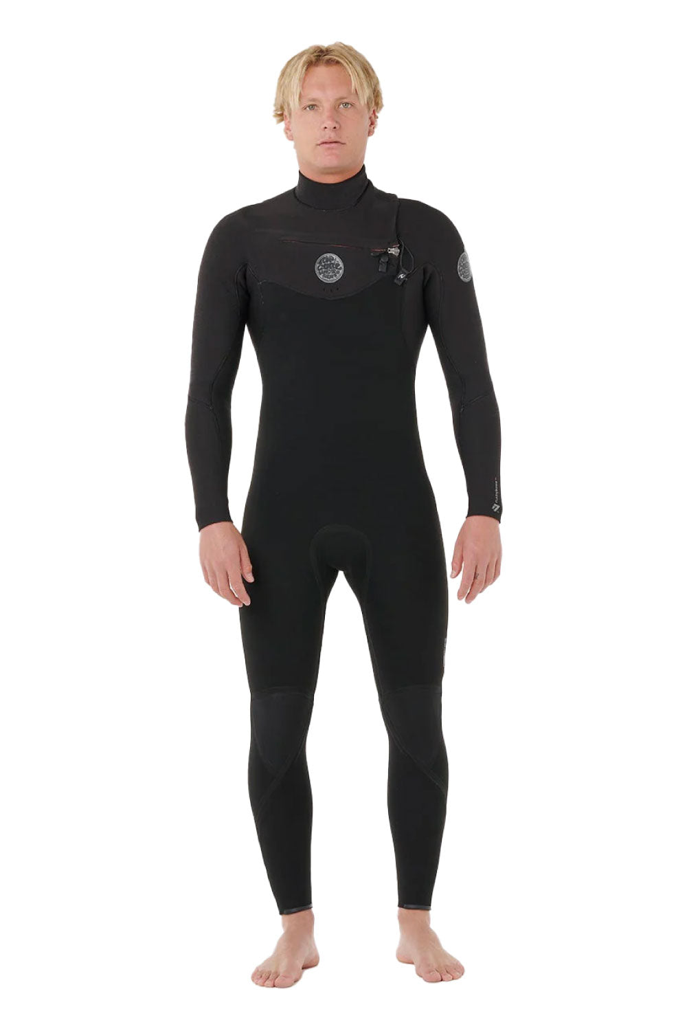 Rip Curl Flashbomb Chest Zip 4/3mm Black Steamer