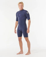 Rip Curl Mens Dawn Patrol 2mm Back Zip Springsuit