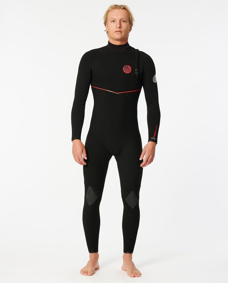 Rip Curl Men's Flashbomb Fusion 4/3mm Zip Free Steamer Wetsuit
