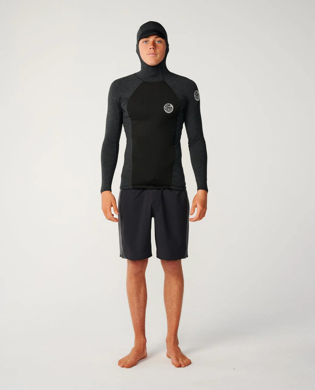 Rip Curl Mens Ultimate Search Long Sleeve Hood Vest