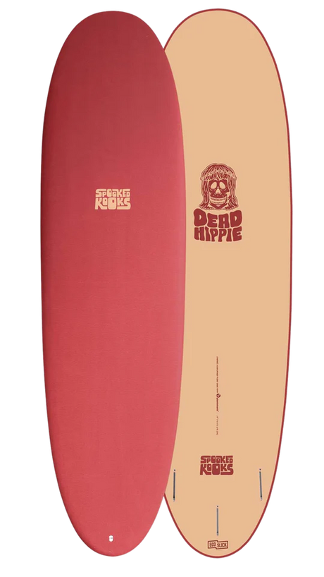 Spooked Kooks Dead Hippie 2.0 Softboard - Comes With Fins