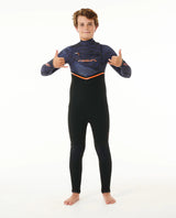 Rip Curl Kids Flashbomb 4/3mm Chest Zip Steamer