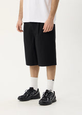 Afends Business Baggy Pleated Short 24"