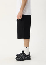 Afends Business Baggy Pleated Short 24"