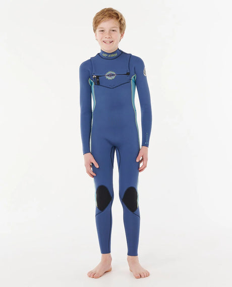 Rip Curl Kids Dawn Patrol Chest Zip 3/2mm Steamer