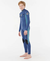 Rip Curl Kids Dawn Patrol Chest Zip 3/2mm Steamer
