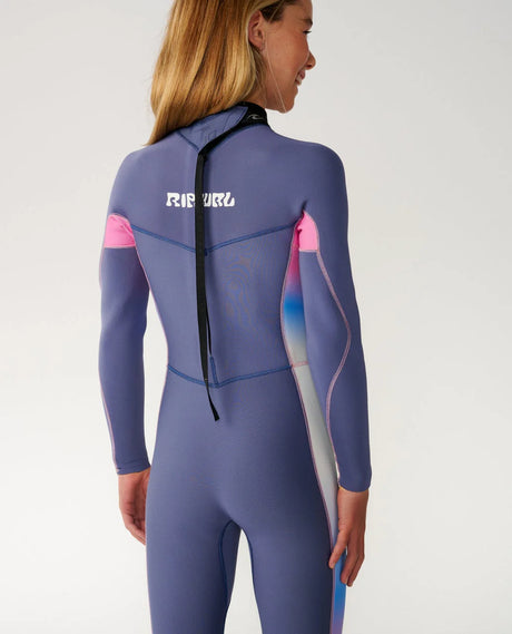 Rip Curl Kids Dawn Patrol 3/2 Back Zip Steamer Wetsit