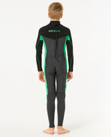 Rip Curl Kids Dawn Patrol 3/2 Back Zip Steamer Wetsit