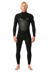 Rip Curl Mens Flashbomb E7 4/3mm Chest Zip Steamer