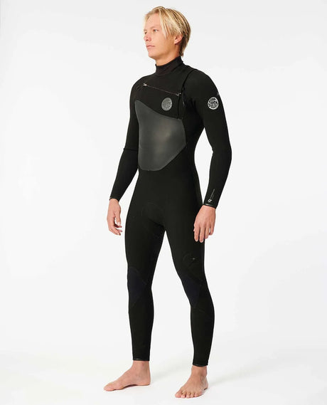 Rip Curl Mens Flashbomb E7 4/3mm Chest Zip Steamer