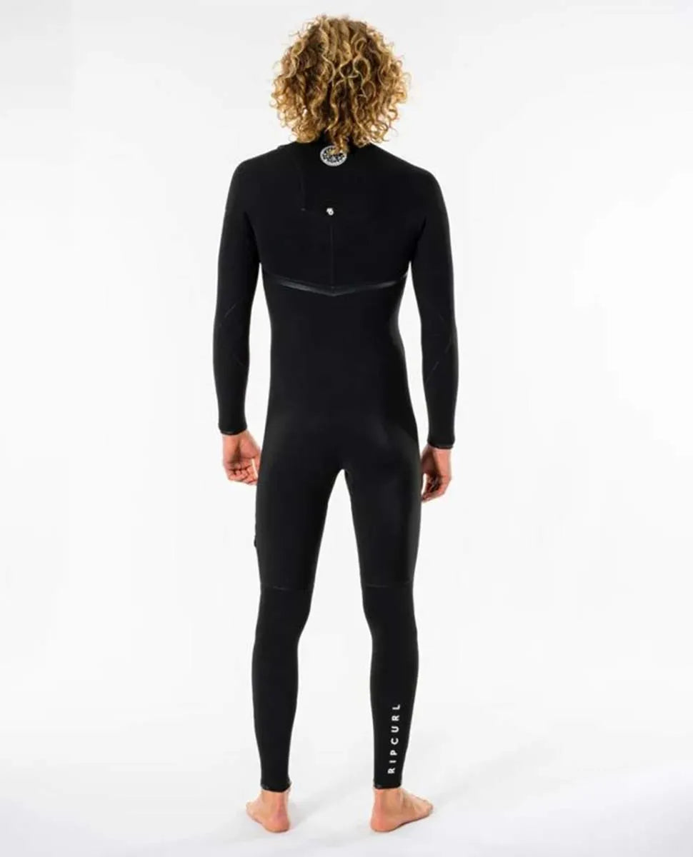 Rip Curl Mens E7 E-Bomb 3/2 Chest Zip Steamer
