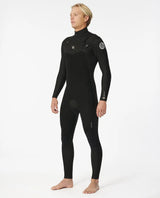 Rip Curl Mens Dawn Patrol 3/2mm Chest Zip Steamer
