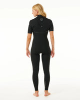 Rip Curl Womens E-Bomb Zip Free 2mm Short Sleeve Steamer