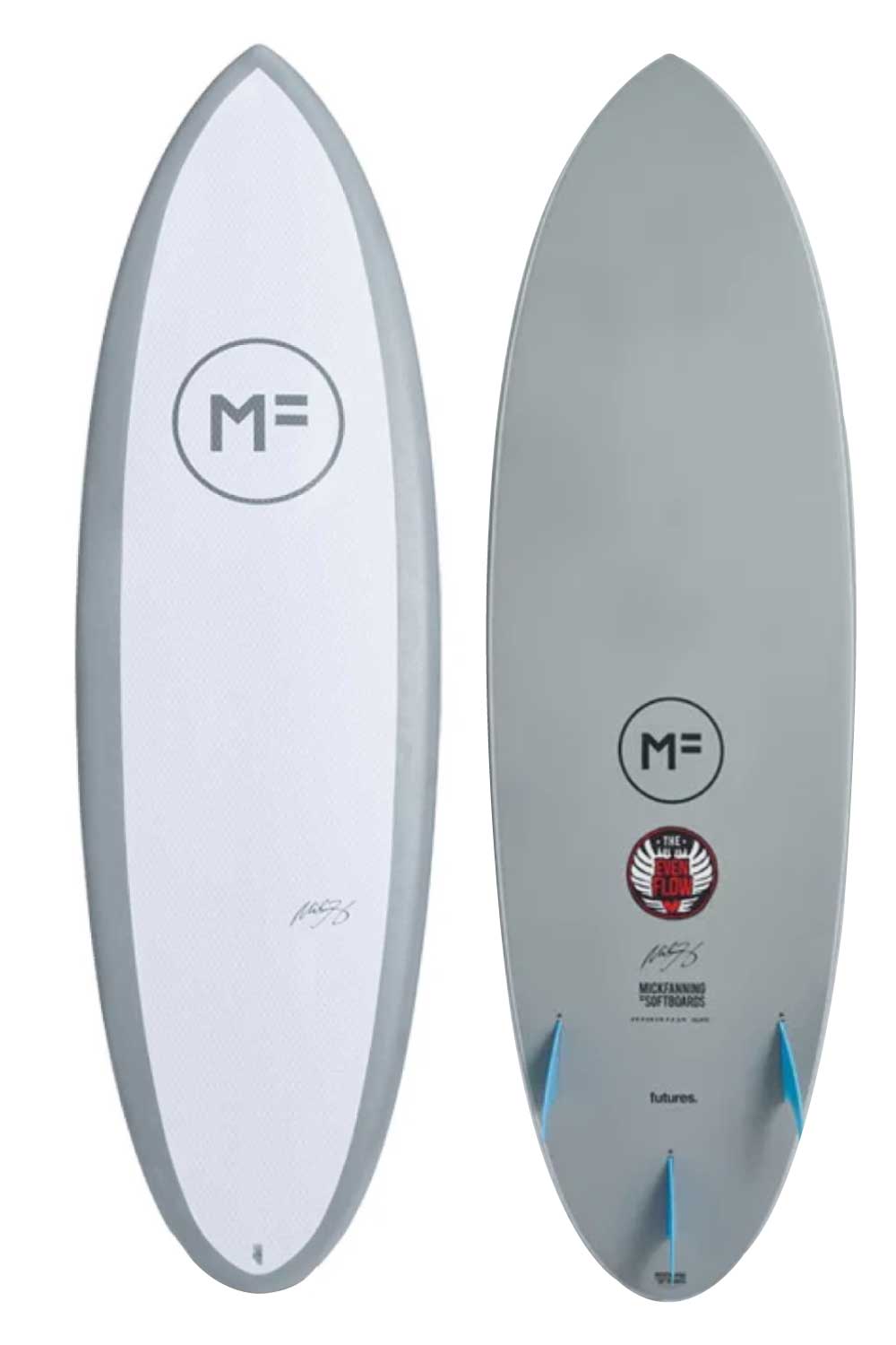 Mick Fanning Softboards MF Evenflow Pro Softboard Comes With Fins Sanbah Australia