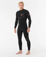 Rip Curl Mens Flashbomb Fusion 3/2mm Chest Zip Steamer