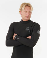 Rip Curl Flashbomb Pro Zip Free 3/2mm Black Steamer