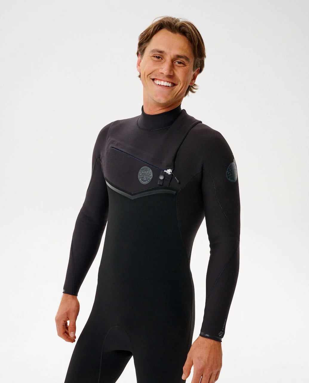 2026 Rip Curl Mens E-Bomb 3/2mm Chest Zip Wetsuit Steamer