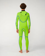 Rip Curl Mens Elasto Zip Free 3/2 Steamer