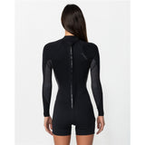 O'Neill Womens 2mm Bahia Back Zip Long Sleeve Boyleg Springsuit