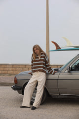 Rhythm Rugby Polo Knit Sweater