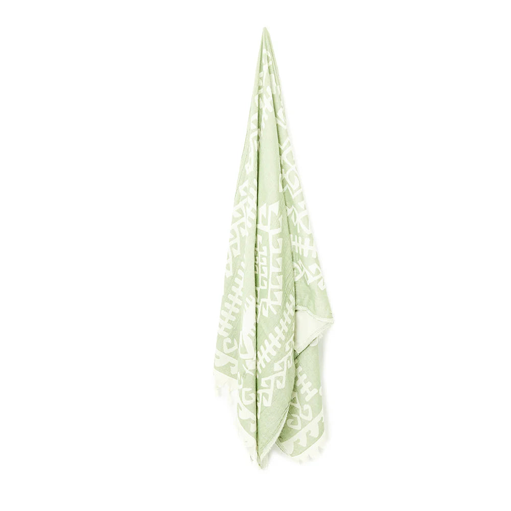Salty Shadows Aztec Turkish Towel