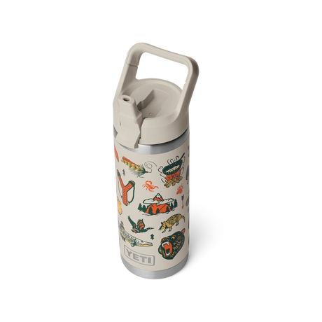 YETI Rambler 18oz (532 ml) Straw Bottle - Summer Camp