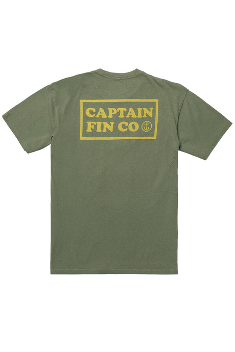Captain Fin Co Mens Patch Logo T-Shirt