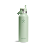 Hydro Flask 21oz (621ml) Standard Mouth Bottle with Flex Straw Cap
