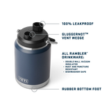 YETI Rambler Half Gallon Jug 2.0 (1.9L)