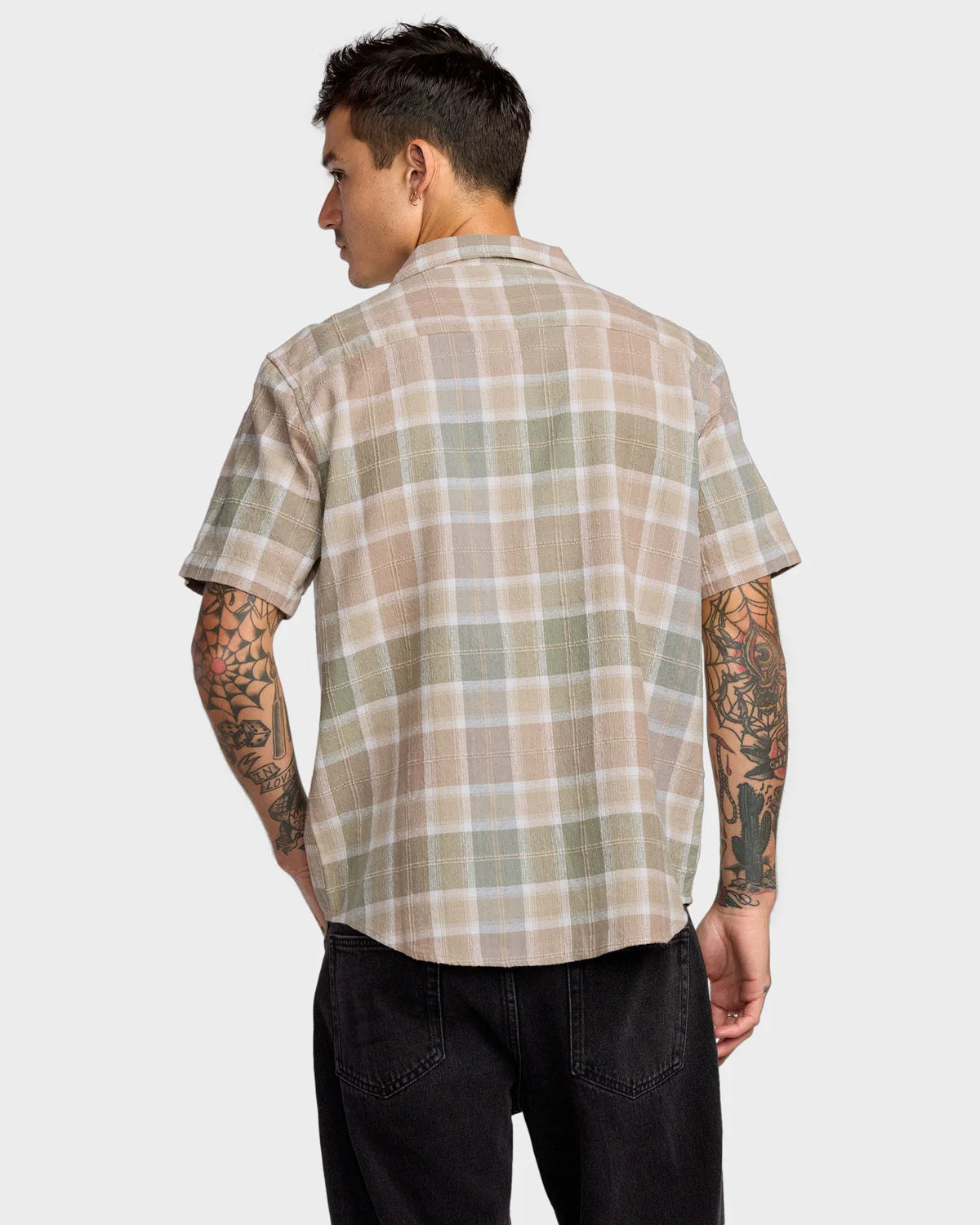 RVCA Mens Gazzy Short Sleeve Shirt