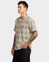 RVCA Mens Gazzy Short Sleeve Shirt