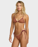 RVCA Womens Reverberation Binded Skimpy Bikini Bottom