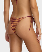 RVCA Womens Reverberation Binded Skimpy Bikini Bottom