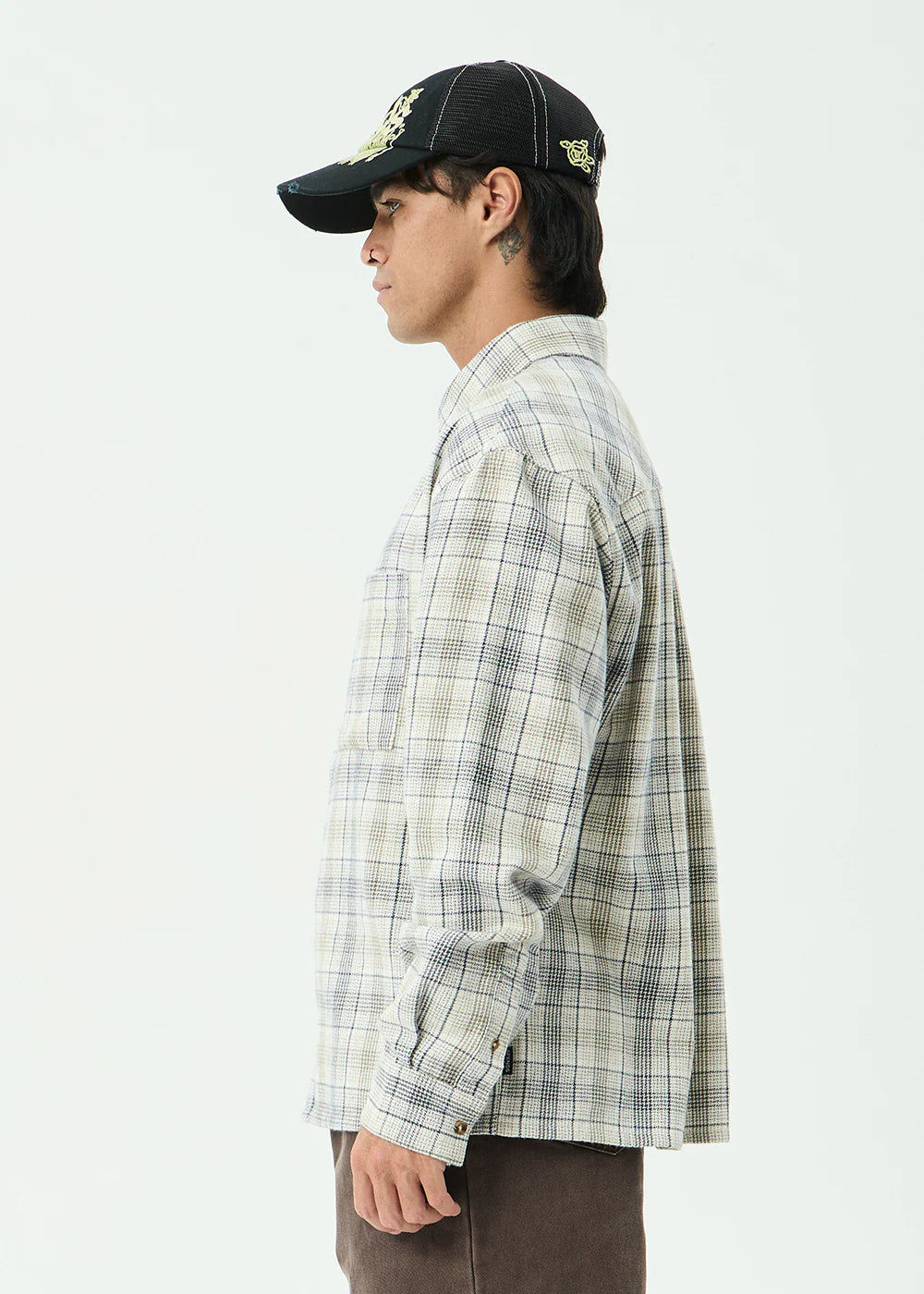 Afends Shelter Flannel Long Sleeve Shirt