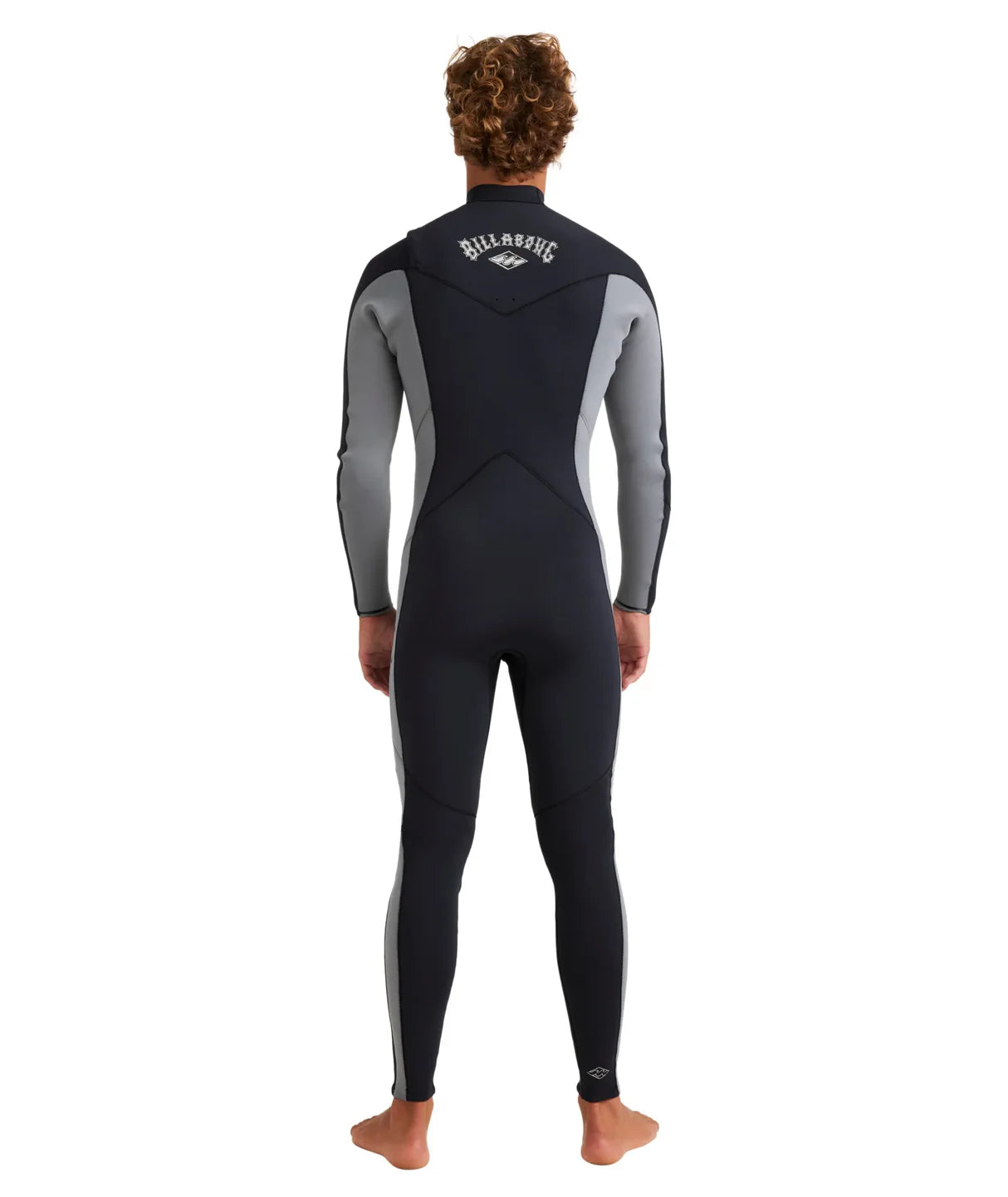 Billabong Mens 4/3mm Absolute Natural Chest Zip Steamer Wetsuit